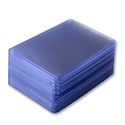 Impression UV 3x4 de pouce 35pt d'autocollant de douille en plastique de carte de collection